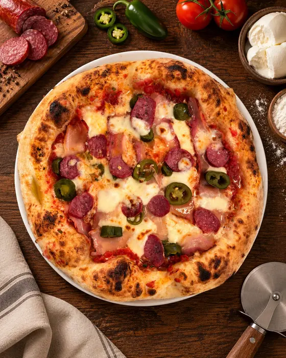 Pepperoni con Jalapeños